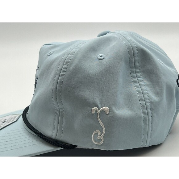 Lot (2) Grassroots California Hats Snap Back S/M His and Hers Baby Blue Dogs - Picture 5 of 10